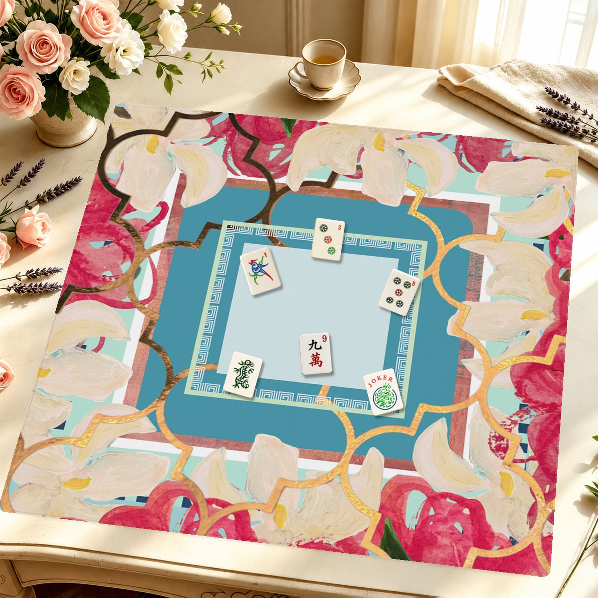 Magnolia Mia — Styled Tile Table [styled-tile-table-square]