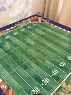 Auburn After Dark mahjong mat — Sunlit Close-up