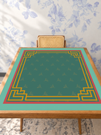 Flight of Fortune mahjong mat — Studio Table Angle