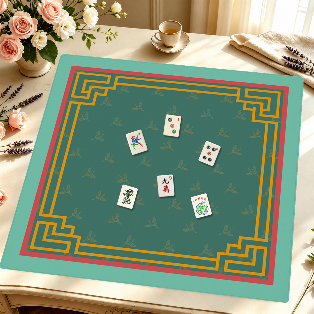 Flight of Fortune mahjong mat — Styled Tile Table