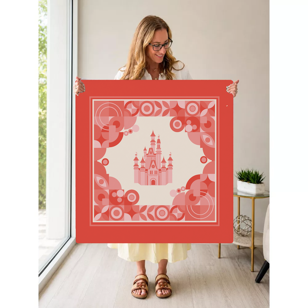 Happily Ever Mahjong mahjong mat — Held Mat Portrait