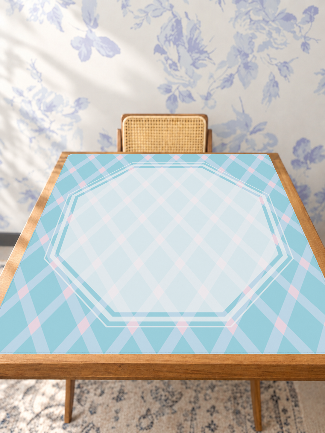 Mahjong by SI™ Argyle Attitude Mahjong Mat