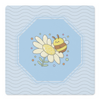 Mahjong by SI™ Bee Sweet | Blue Mahjong Mat