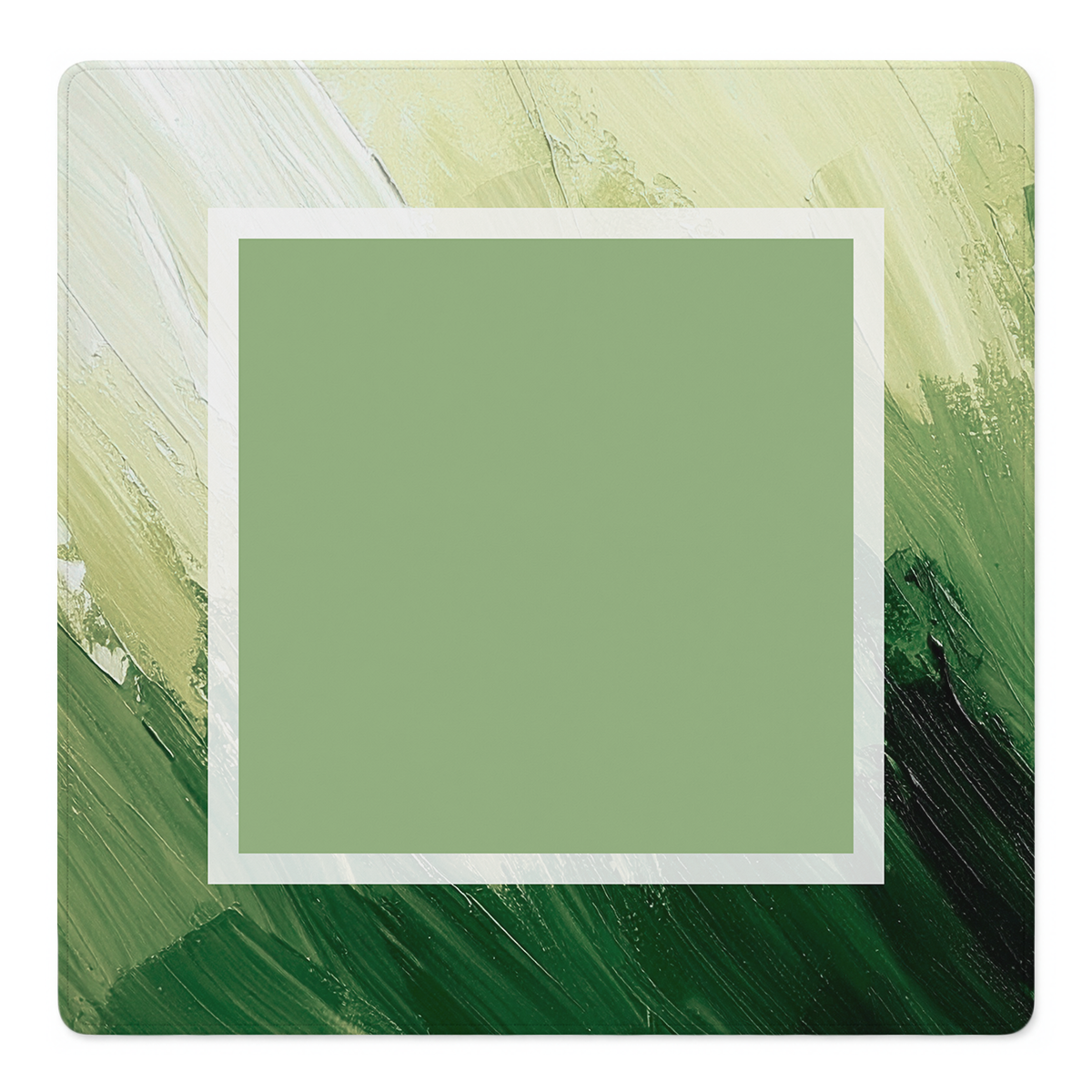 Blank Canvas Square mahjong mat by Mahjong by SI