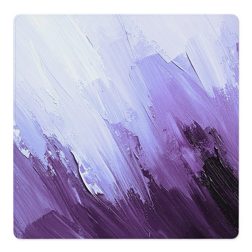 Blank Canvas Purple mahjong mat by Mahjong by SI