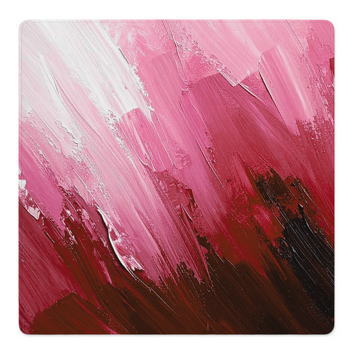 Blank Canvas Red mahjong mat by Mahjong by SI