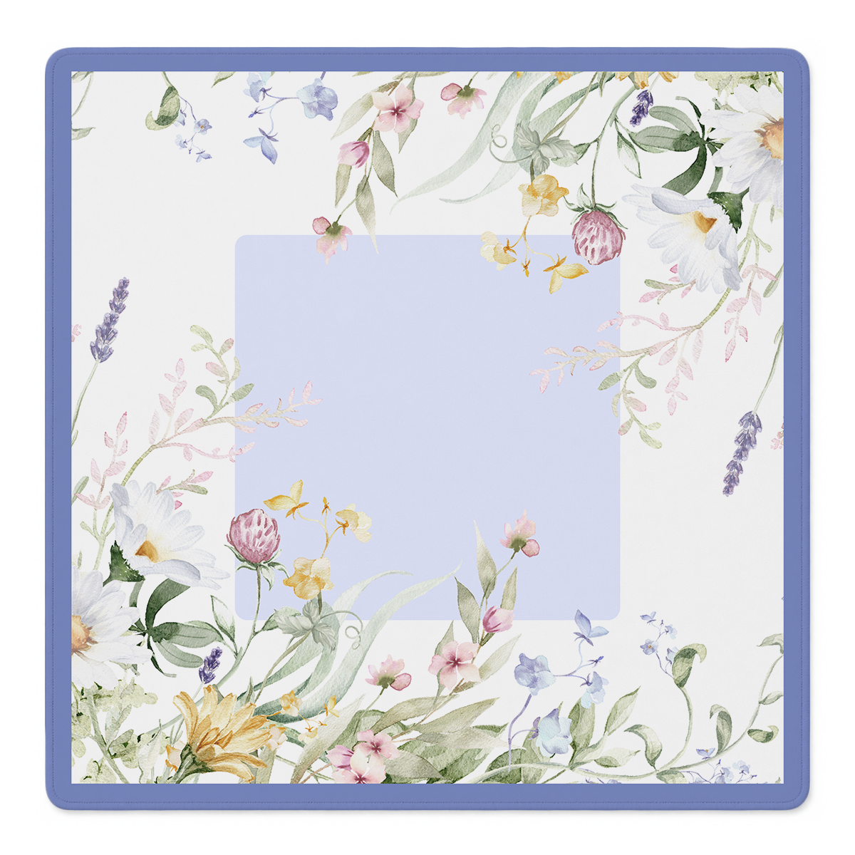 Bloom Service Blue Square mahjong mat by Mahjong by SI