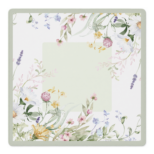 Bloom Service Green Square mahjong mat by Mahjong by SI