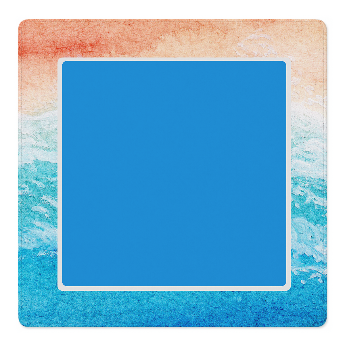Blue Sky Thinking Tile mahjong mat by Mahjong by SI
