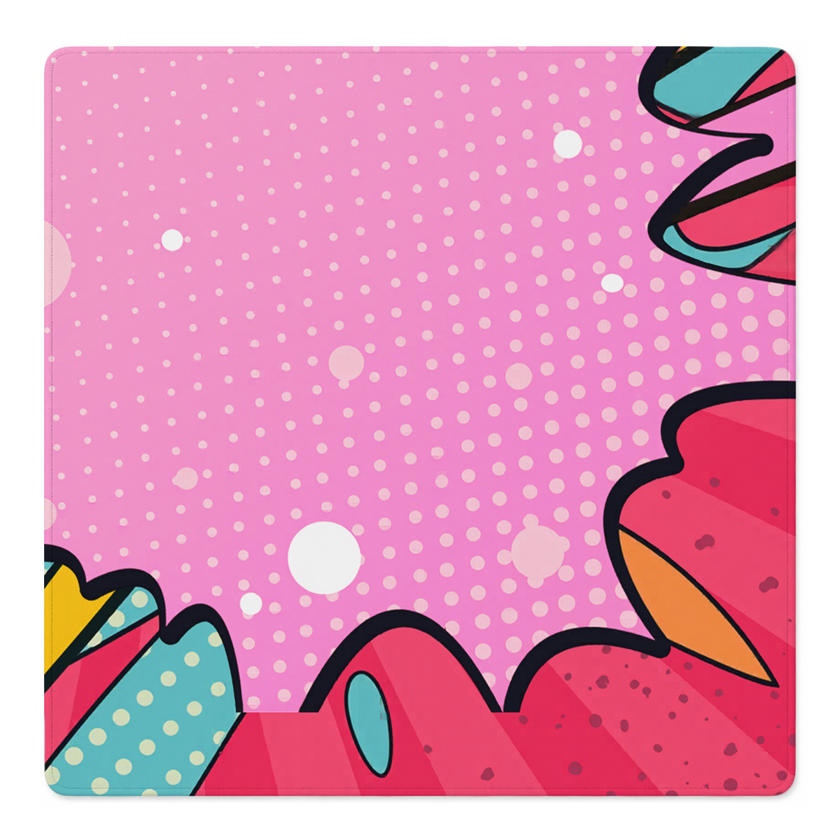 Bold Move Pink mahjong mat by Mahjong by SI