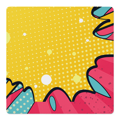 Bold Move Yellow mahjong mat by Mahjong by SI