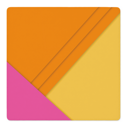 Bright Side Orange mahjong mat by Mahjong by SI