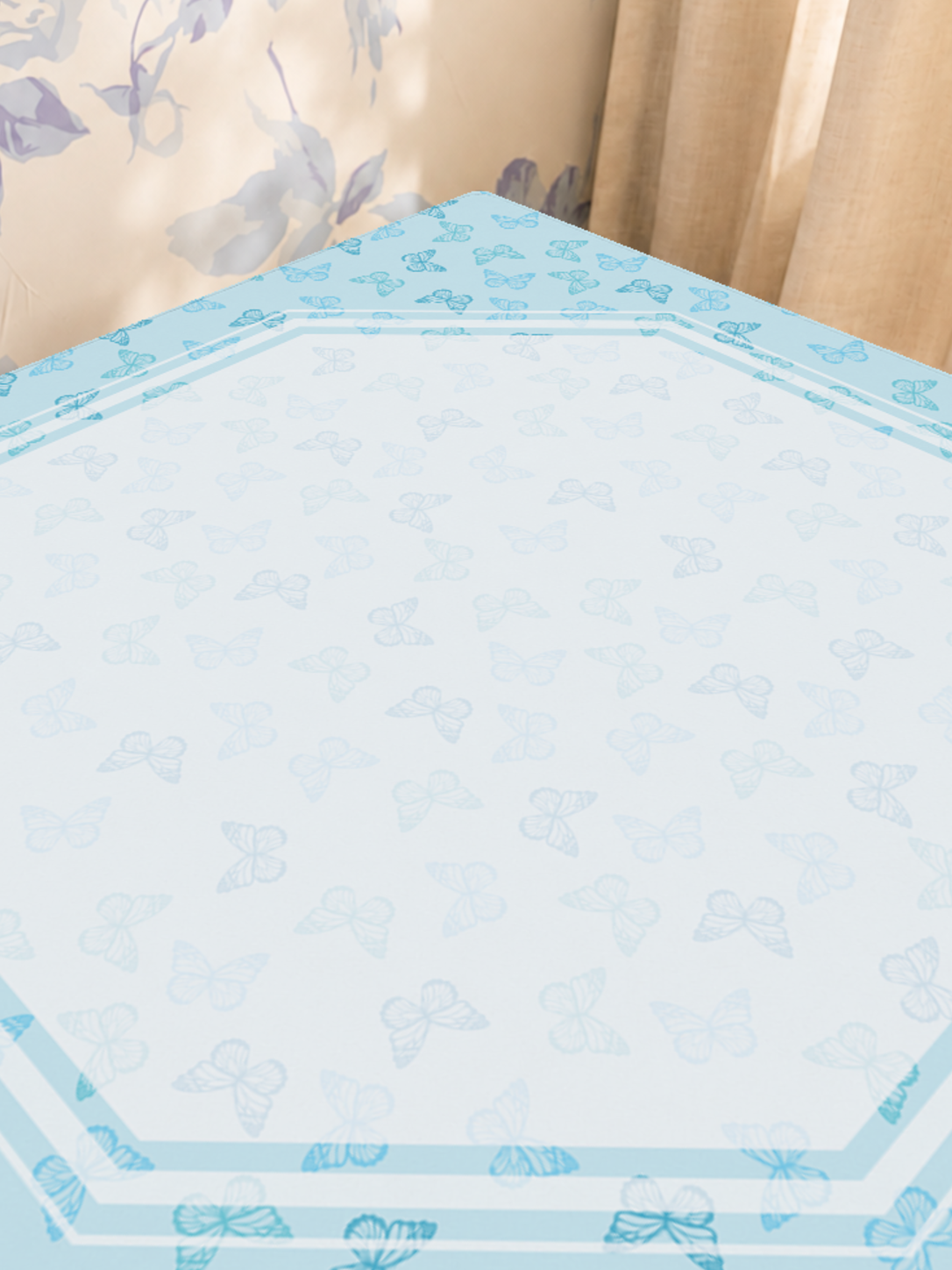 Mahjong by SI™ Butterfly Garden Mahjong Mat