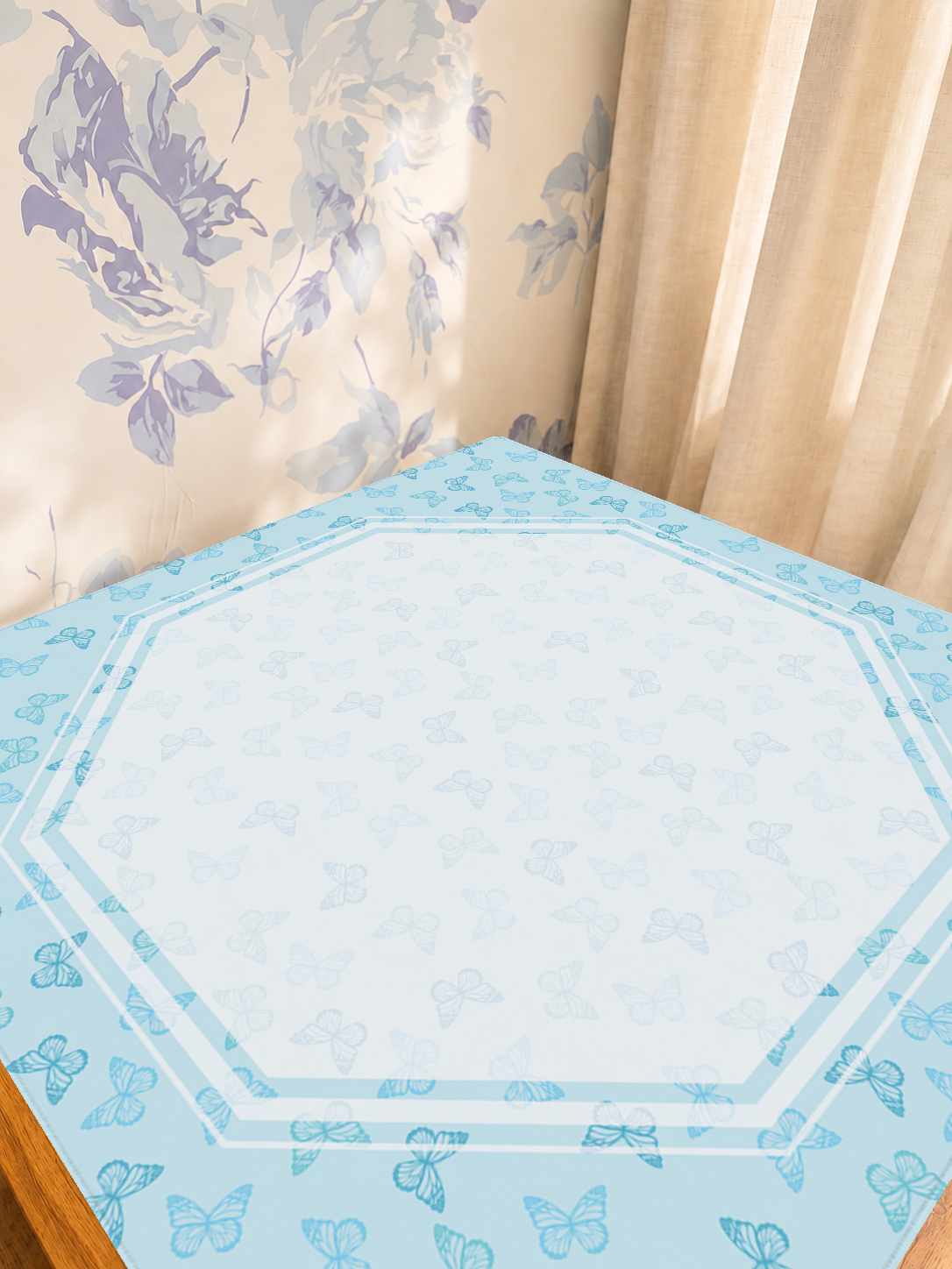 Mahjong by SI™ Butterfly Garden Mahjong Mat