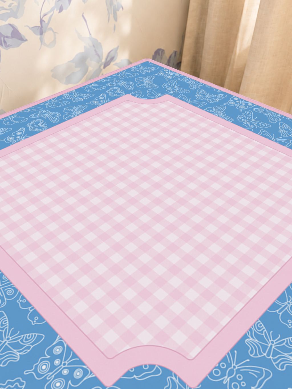 Mahjong by SI™ Butterfly Picnic Mahjong Mat