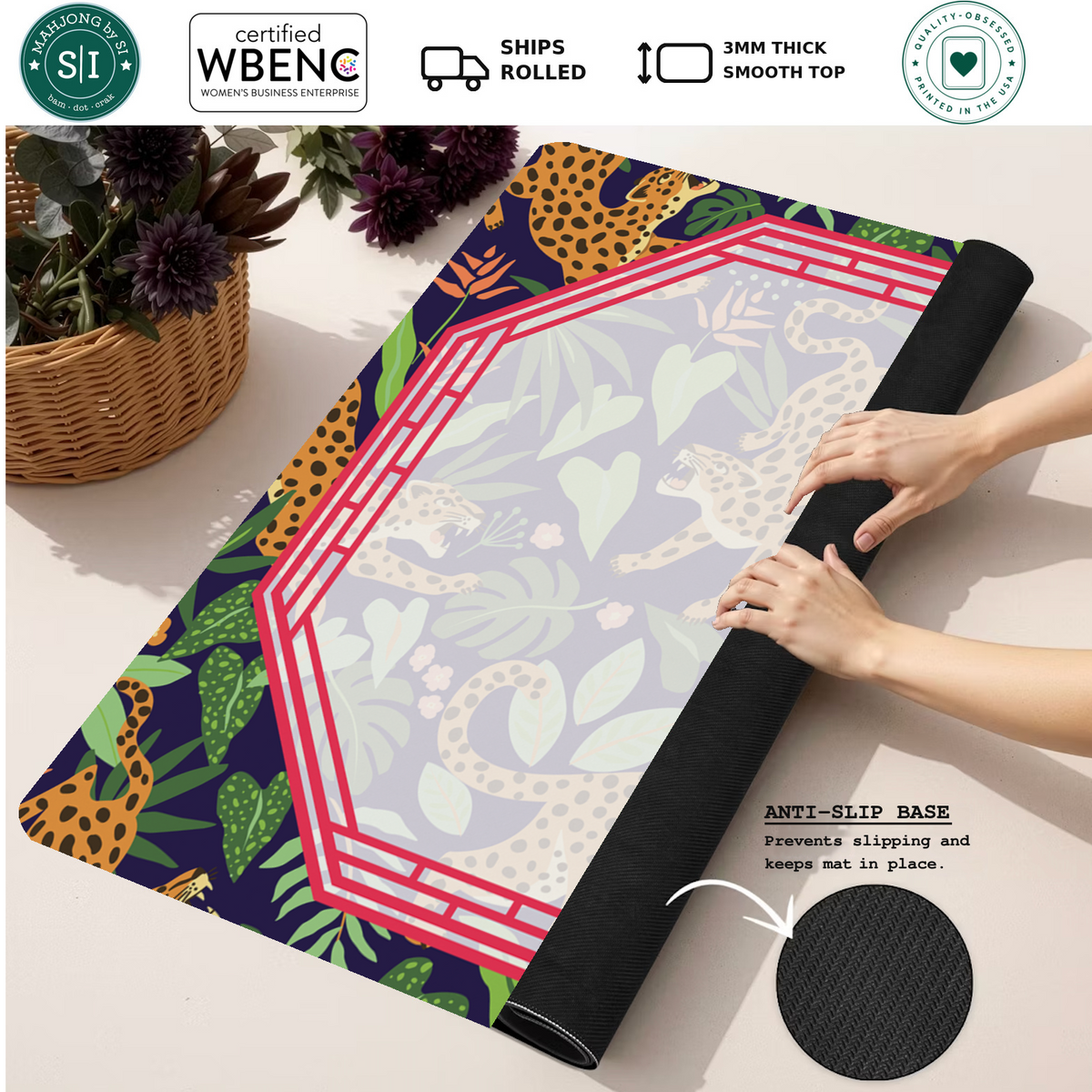 Mahjong by SI™ Claws Out Mahjong Mat