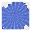 Cloud Nine Blue mahjong mat by Mahjong by SI