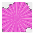 Cloud Nine Pink mahjong mat by Mahjong by SI