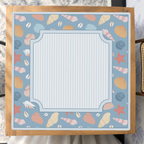 Mahjong by SI™ Coastal Stripe Mahjong Mat