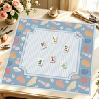 Mahjong by SI™ Coastal Stripe Mahjong Mat