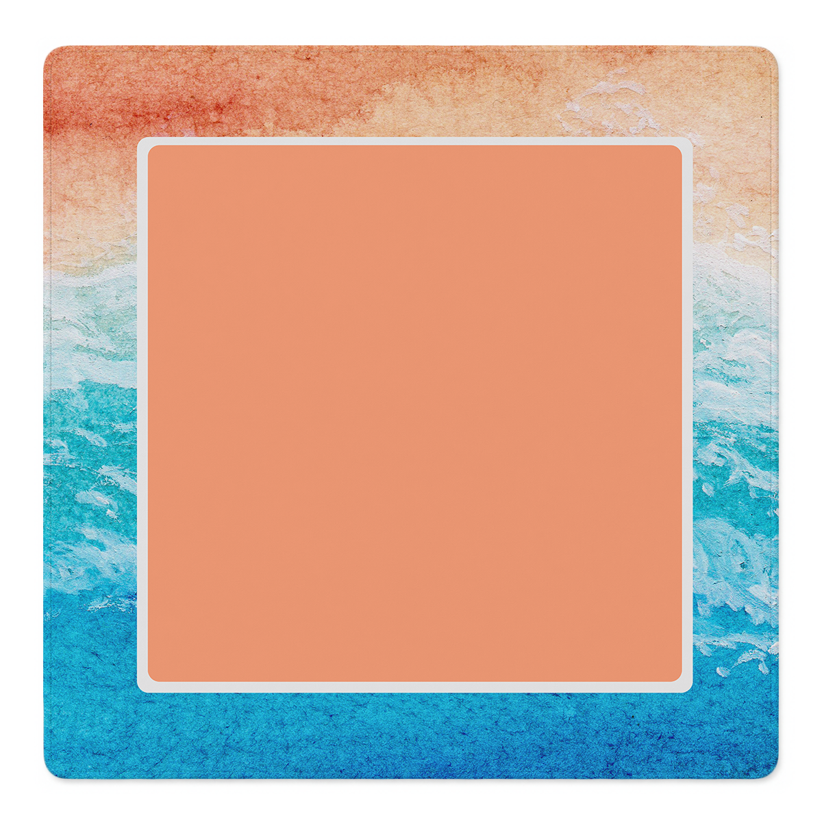 Coral Me Maybe mahjong mat by Mahjong by SI