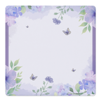 Flights Of Floral Purple mahjong mat by Mahjong by SI
