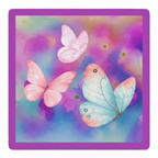 Flutter Weather Purple mahjong mat by Mahjong by SI