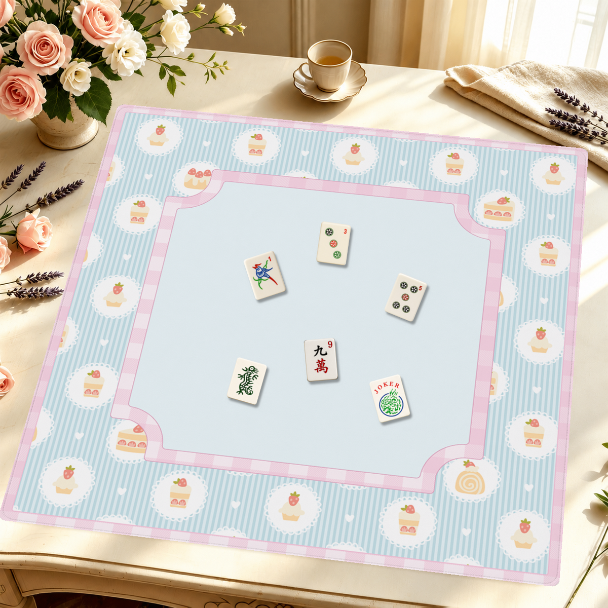 Mahjong by SI™ Frosted Fantasy Mahjong Mat