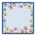 Full Bloom Blue mahjong mat by Mahjong by SI