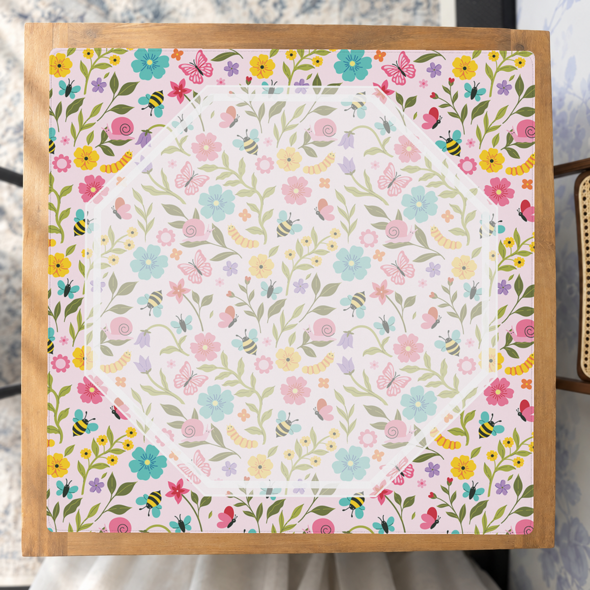 Mahjong by SI™ Garden Friends Mahjong Mat