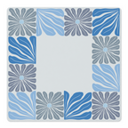 Mahjong by SI™ Garden Grid | Blue Mahjong Mat