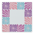 Mahjong by SI™ Garden Grid | Pink Mahjong Mat