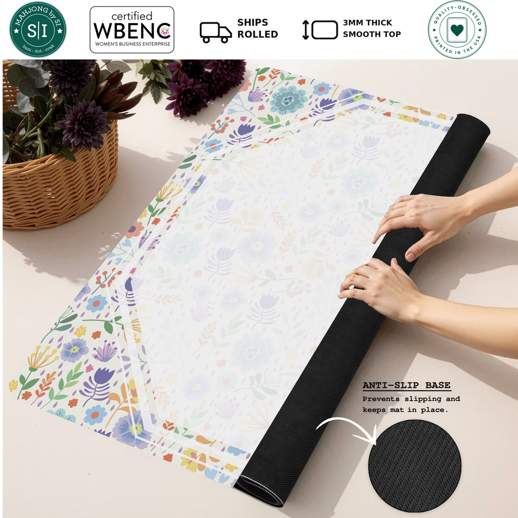 Mahjong by SI™ Garden Party Mahjong Mat