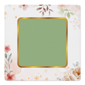 Gilded Garden Green mahjong mat by Mahjong by SI