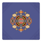 Mahjong by SI™ Gilded Opulence | Blue Mahjong Mat