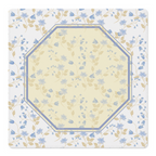 Mahjong by SI™ Heirloom Bloom | Blue Mahjong Mat