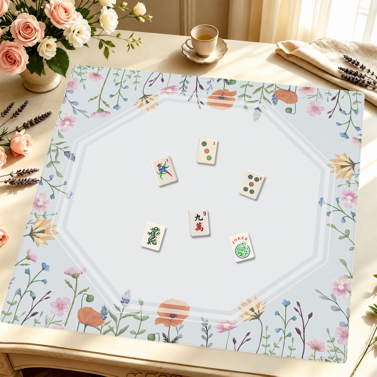 Mahjong by SI™ Into the Meadow Mahjong Mat
