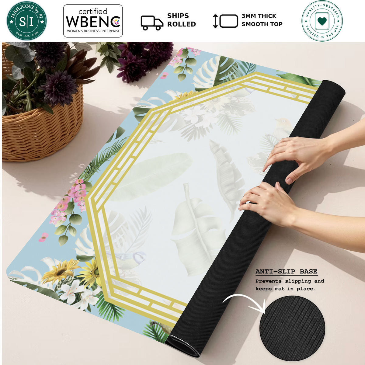 Mahjong by SI™ Island Veranda Mahjong Mat