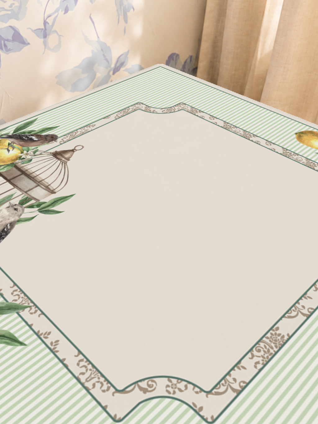 Mahjong by SI™ Limoncello Garden Mahjong Mat