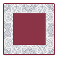 Line Dance Red mahjong mat by Mahjong by SI