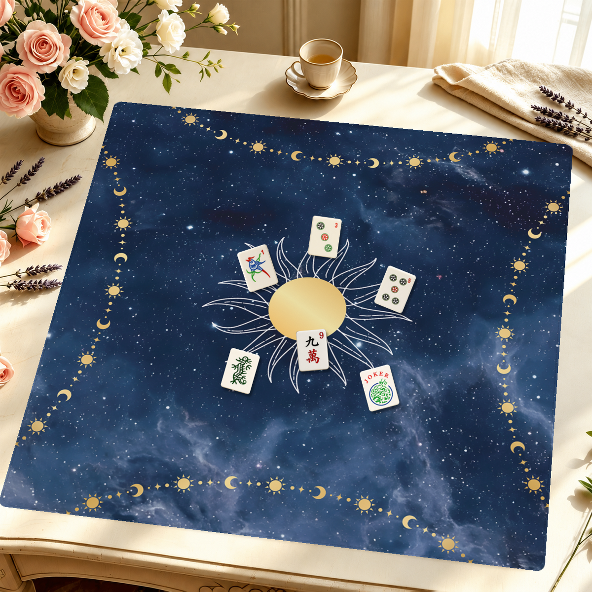 Mahjong by SI™ Midnight Solstice Mahjong Mat