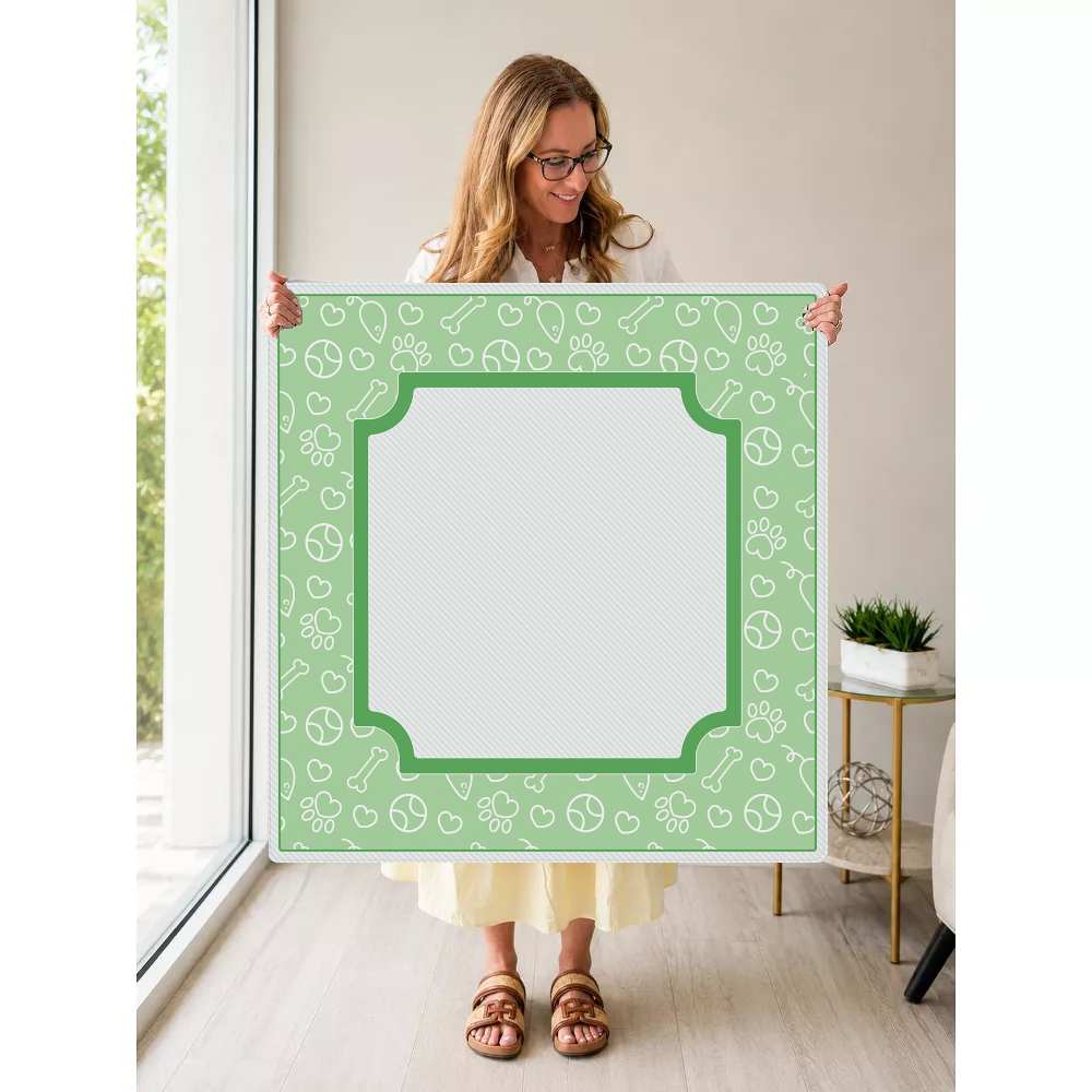 Mahjong by SI™ Paws and Reflect | Green Mahjong Mat