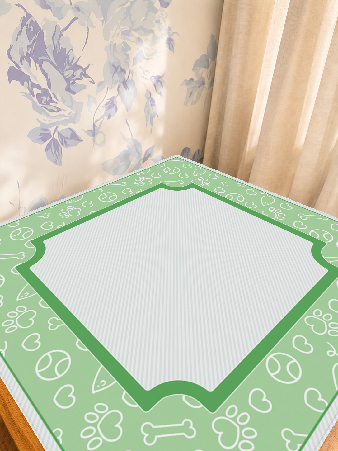 Mahjong by SI™ Paws and Reflect | Green Mahjong Mat