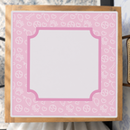 Mahjong by SI™ Paws and Reflect | Pink Mahjong Mat