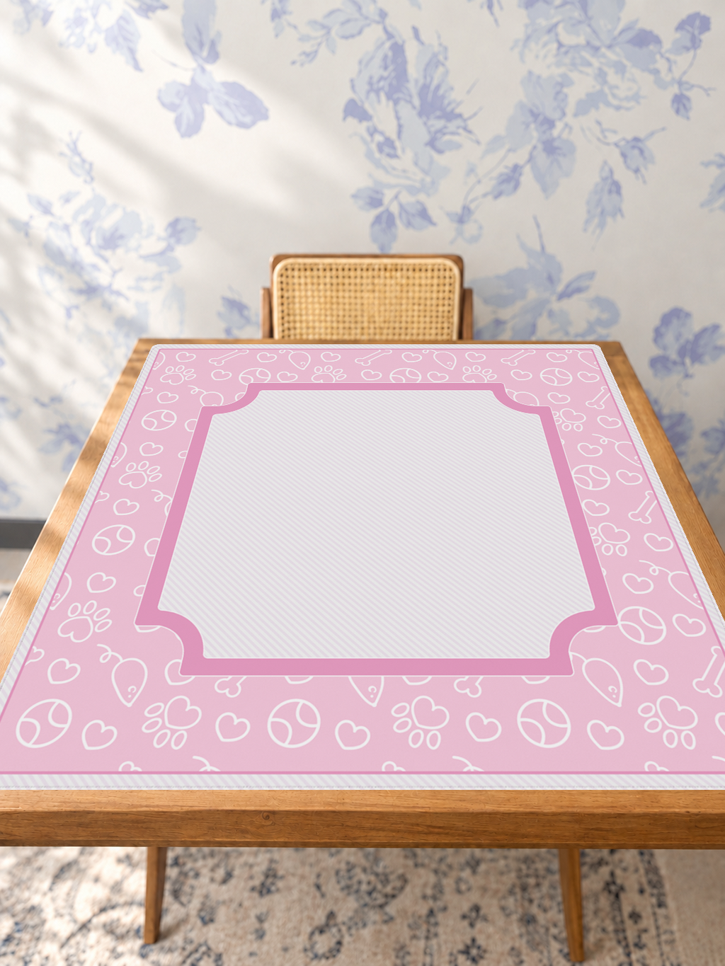 Mahjong by SI™ Paws and Reflect | Pink Mahjong Mat