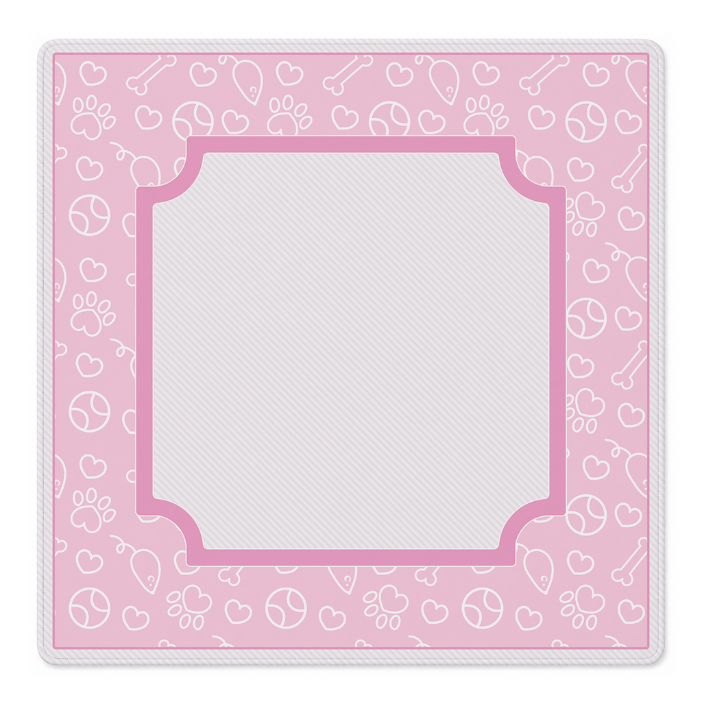 Mahjong by SI™ Paws and Reflect | Pink Mahjong Mat