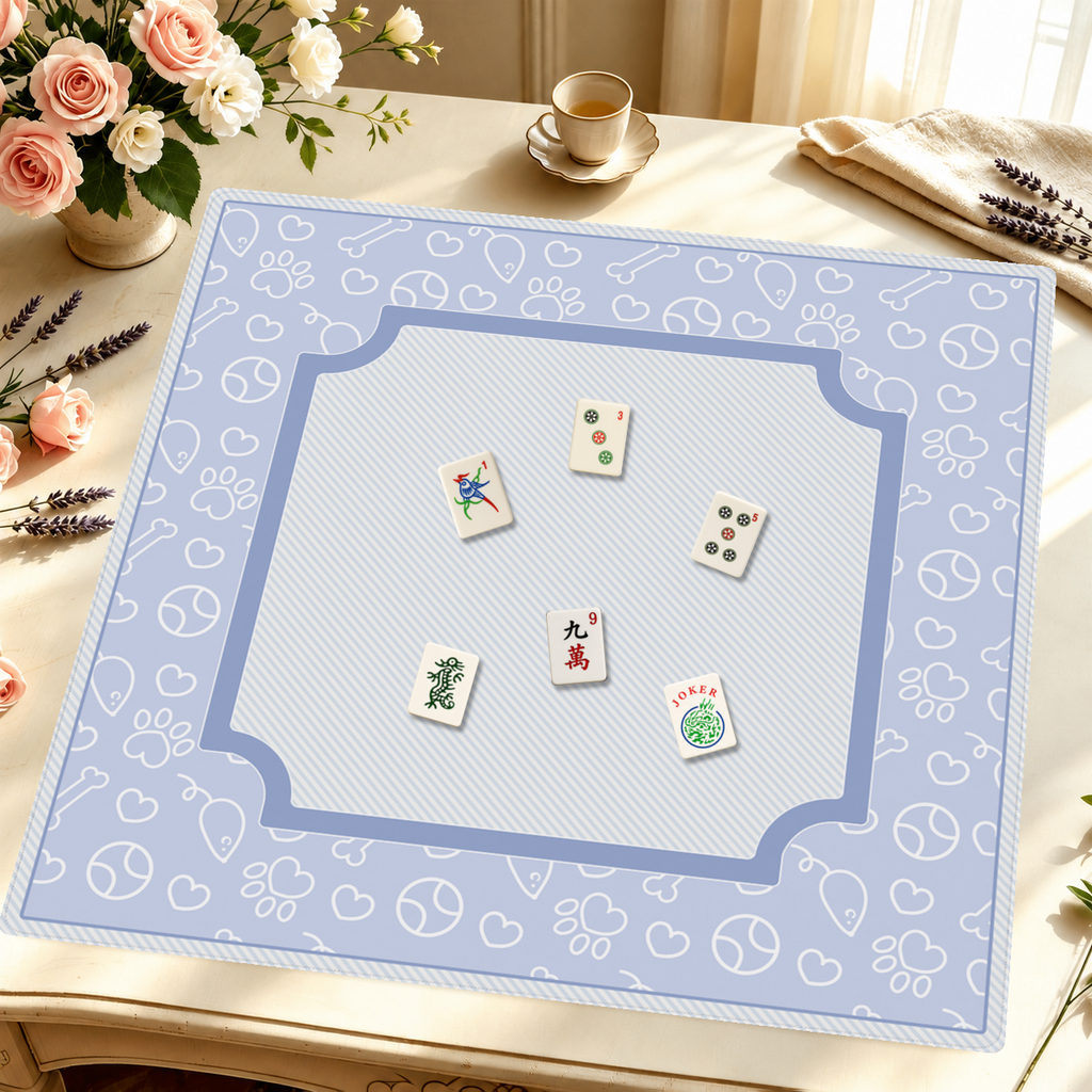 Mahjong by SI™ Paws and Reflect | Purple Mahjong Mat