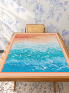 Mahjong by SI™ Peachy Beachy Keen Mahjong Mat