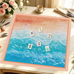 Mahjong by SI™ Peachy Beachy Keen Mahjong Mat