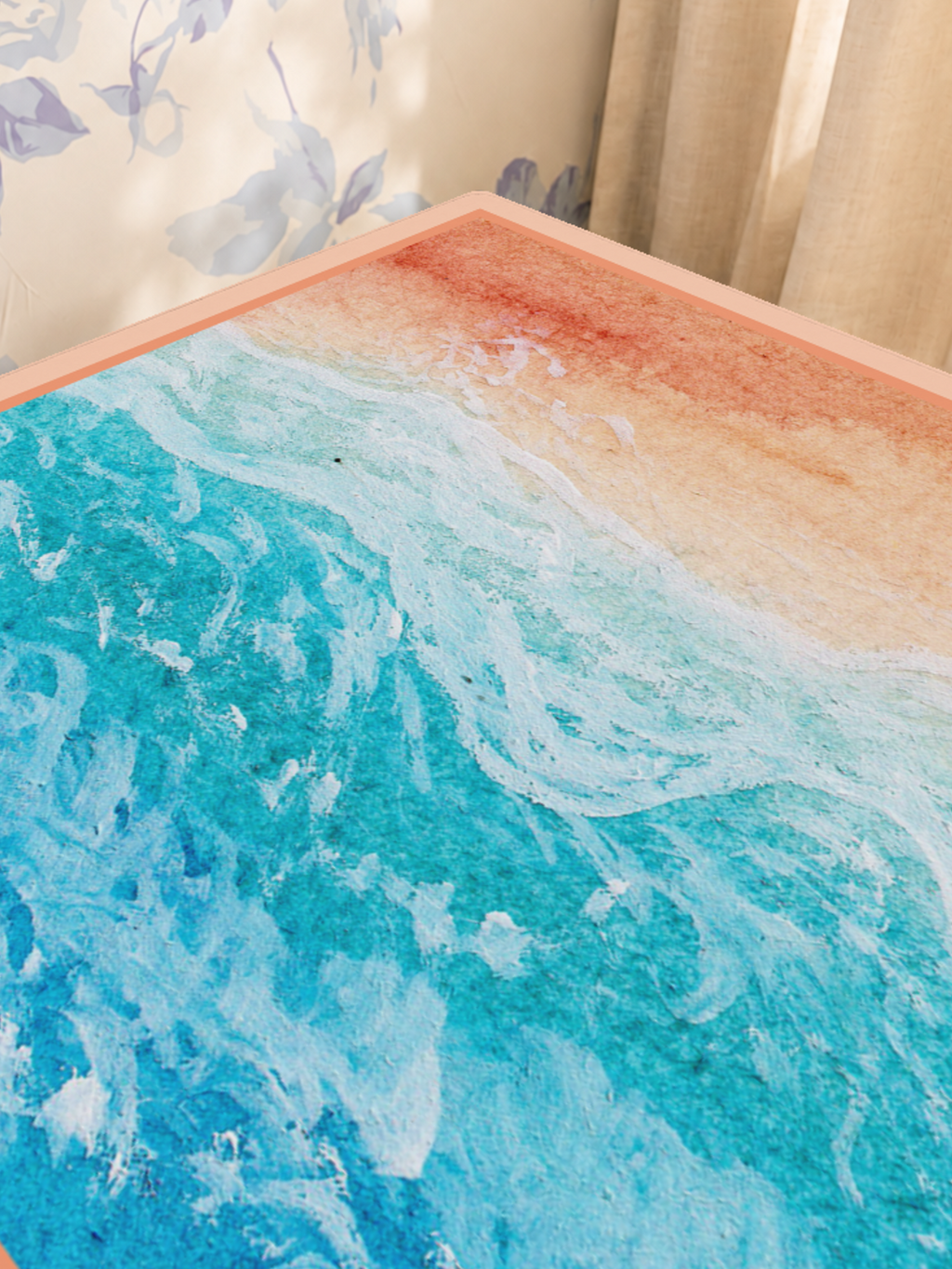 Mahjong by SI™ Peachy Beachy Keen Mahjong Mat